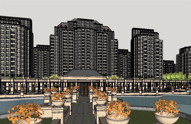 074_国内设计公司_住宅总模SU模型.jpg