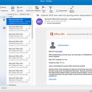Microsoft Outlook 2016 for mac 15.13.3 – 最新版 最新绿化版