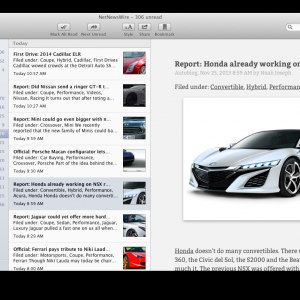 NetNewsWire for mac 4.0.2 强大的RSS客户端
