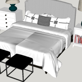 ����Ʒ�ƼҾ�Sketchup��ͼ��ʦģ��20220425 bernhardt86