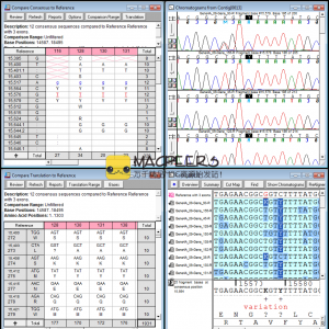 Gene Codes Sequencher for Mac 5.4.5