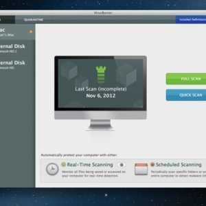 VirusBarrier X6 for mac 10.6.24 反病毒程序