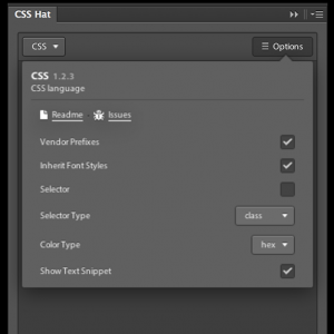 CSS Hat 2.0.5 &amp; PNG Hat 1.1.5 – Photoshop图层生成CSS3代码插件