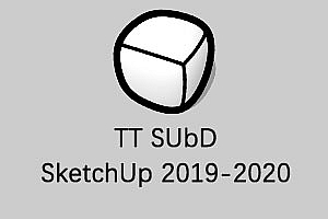 SketchUp-ϸֲTT SUbD v2.1.4 for SketchUp 2019-2020