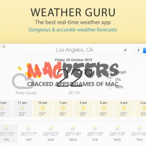 Weather Guru for mac 1.8 天气大师