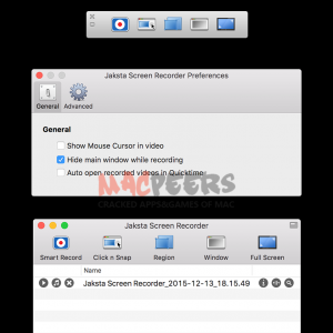 Jaksta Screen Recorder for mac 1.0.8 MAC最好的屏幕记录