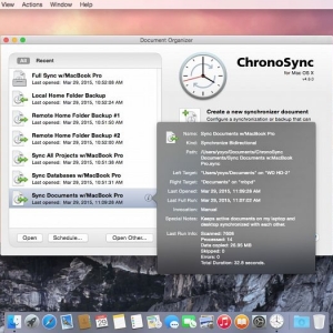 ChronoSync for mac 4.6.4 备份同步工具