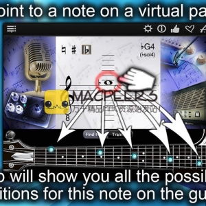 GuitarNotesFinder for Mac 1.2 教你学会如何阅读吉他乐谱