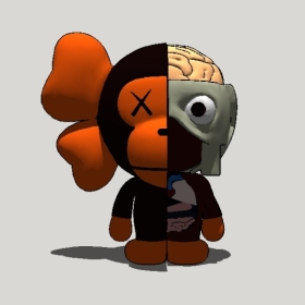 KAWS������żSketchup��ͼ��ʦģ��Enscape����20220425690