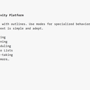 FoldingText for mac 2.1.2 最好的纯文本编辑器