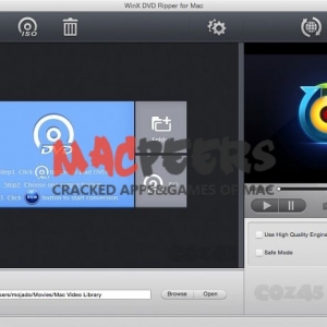 WinX DVD Ripper 4.6.2 for Mac 视频转换工具