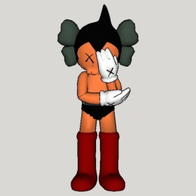 KAWS����Sketchup��ͼ��ʦģ��2022042571