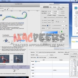 DrawOutX 1.9.1 for Mac 剪贴簿布局应用