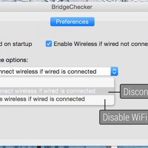 BridgeChecker for mac 1.5.3 – 自动禁用/启用无线接口 最新绿化版