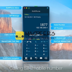 iSoftPhone Pro for Mac 4.1 电话 视频电话 网络电话