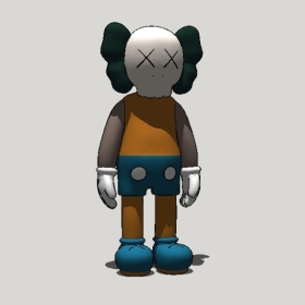 KAWS������żSketchup��ͼ��ʦģ��Enscape����20220425628