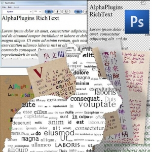 AlphaPlugins RichText 1.0 for (Photoshop CS2-CC 2015) MacOSX