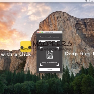PDFToWord for mac 0.9.1 PDF文件转换为Microsoft Word格式