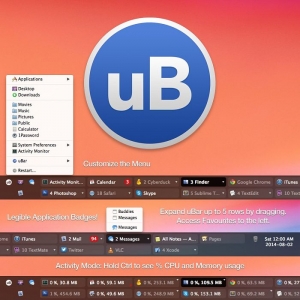 uBar for mac 3.1.2 Mac窗口切换工具