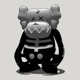 KAWS������żSketchup��ͼ��ʦģ��Enscape����20220425681