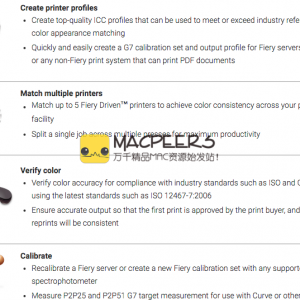 Fiery Color Profiler Suite for Mac 4.9.0.21 色彩管理软件