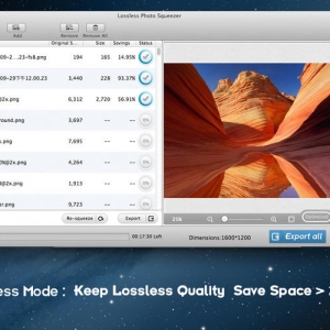 Lossless Photo Squeezer 1.60 – 图像压缩软件 绿化