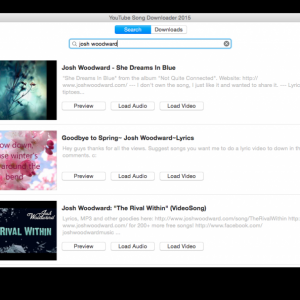 YouTube Song Downloader 2015 v2.2.1 for Mac – 音乐下载软件 最新绿化版