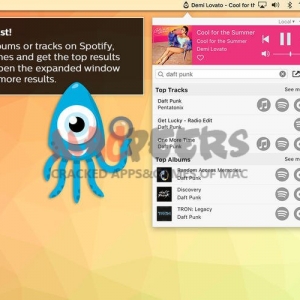 Squidoo for mac 1.0.9 菜单栏中音乐播放器
