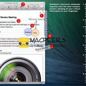Circus Ponies NoteBook for Mac 4.0.7 存储和组织您的笔记和其他信息