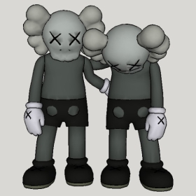 KAWS����Sketchup��ͼ��ʦģ��2022042510