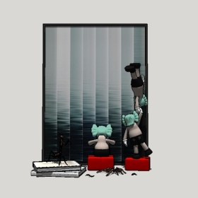 KAWS������żSketchup��ͼ��ʦģ��Enscape����20220425627