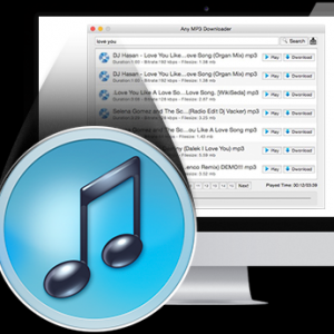 Any MP3 Downloader for mac 1.0.4 免费搜索和下载音乐
