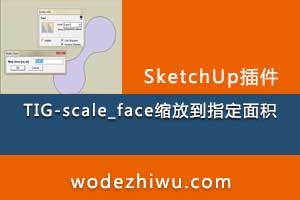 Scale Face to Target Area (浽ָ)  sketchup