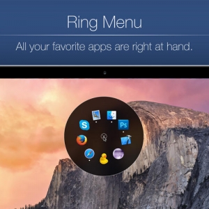 Ring Menu for mac 1.4 – 触摸板手势和键盘快捷键 绿化 免费下载