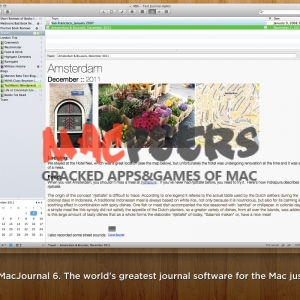 MacJournal for mac 6.1.5 Mac上的日记应用