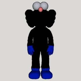 KAWS����Sketchup��ͼ��ʦģ��2022042563