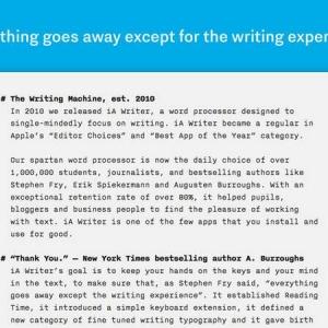 iA Writer for mac 3.2.0 超赞实用文档编辑工具