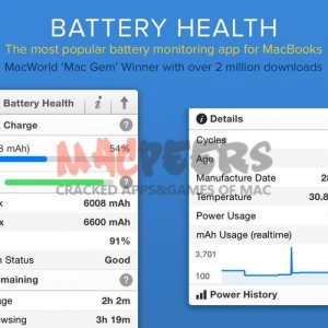Battery Health for Mac 5.4 电池健康检测工具