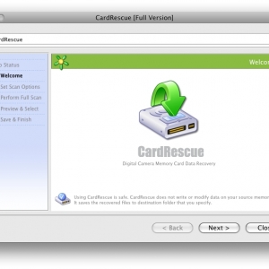 CardRescue for mac 5.60 照片恢复软件