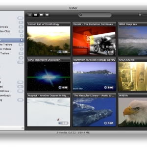 Usher for mac 1.1.12 管理和观看视频的最终工具