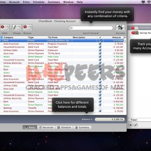 CheckBook Pro for Mac 2.5.10 管理个人支票帐户