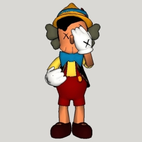 KAWS����Sketchup��ͼ��ʦģ��2022042572