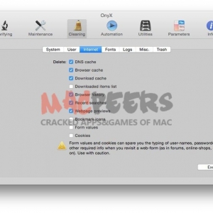 OnyX 3.1.6 for OS X 10.11 El Capitan 维护和优化工具