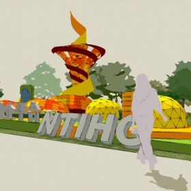 ԰㳡СSketchupģ20220130238