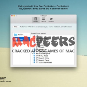 FireStream for mac 1.23 最先进的UPnP/ DLNA媒体服务器