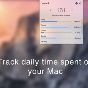 Instant for mac 3.0.3 追踪每天花费的时间