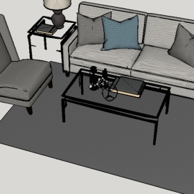 ����Ʒ�ƼҾ�Sketchup��ͼ��ʦģ��20220425 Bernhardt75