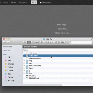 Pinegrow Web Designer for mac 2.91 可视化界面的文本编辑器