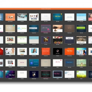 Templates for MS PowerPoint 2.0 Mac 演示文稿模板