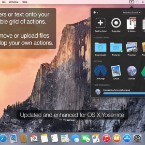 Dropzone for mac 3.5.5 文件拖放安装 转移